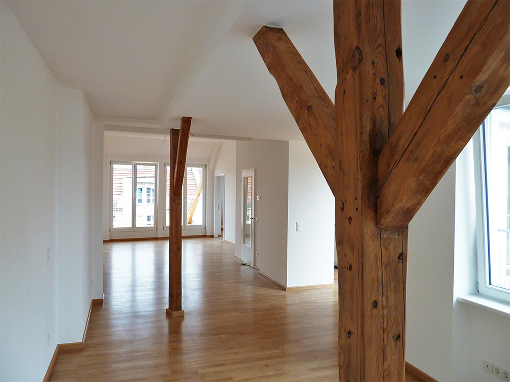 dachgeschossausbau friedelstraße wohnraum deimel oelschlaeger bauten